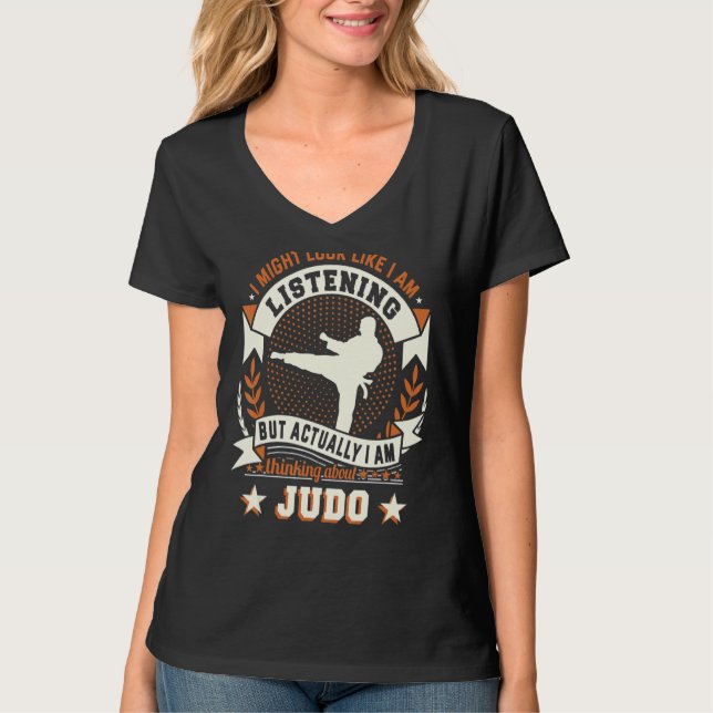 Bästa domaren jogi Black bälte judoist T Shirt (Framsida)