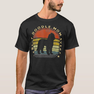 Bästa Doodle Mamma någonsin Labradoodle GoldenDood T Shirt