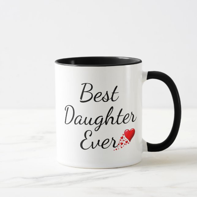 BÄSTA DOTTER NÅGONSIN Personlig Proverbiorna 31 Mugg (Höger)