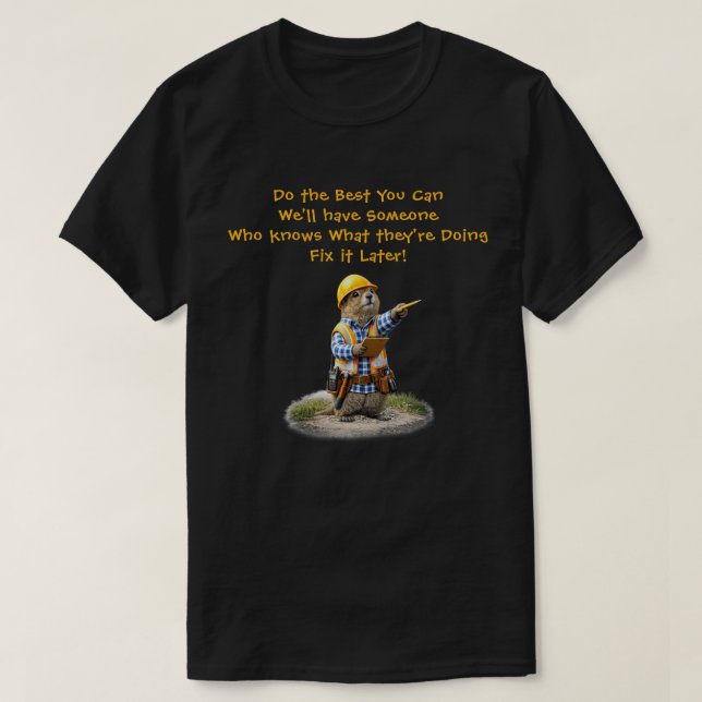 "Bästa du kan" (1) T Shirt (Design framsida)