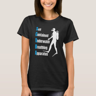Bästa Dyka Dive Diver Snorkeling Snorkeler T Shirt