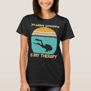 Bästa Dykan För manar Women Professionell Scuba T Shirt
