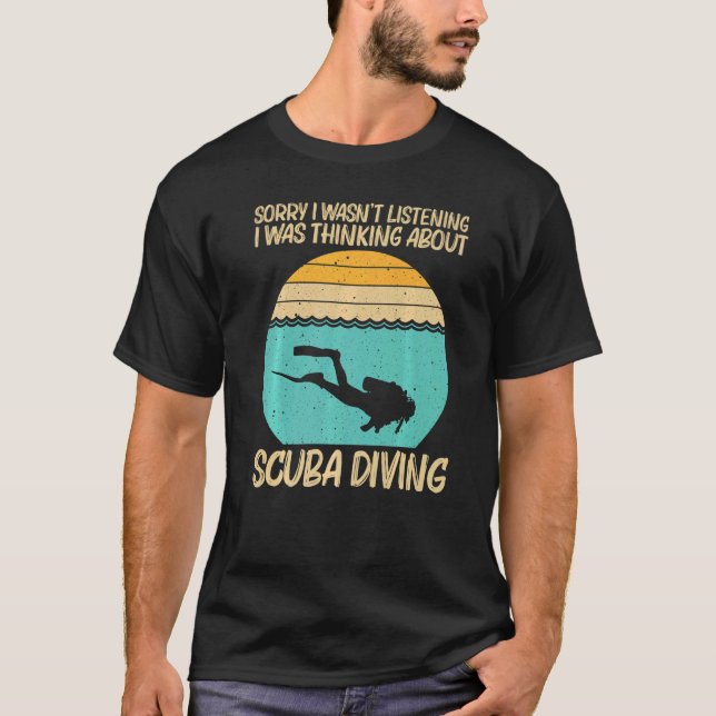 Bästa Dykan För manar Women Professionell Scuba T Shirt (Framsida)