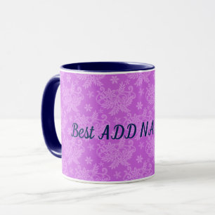 Bästa Elegant Modern Blommigt Mugg