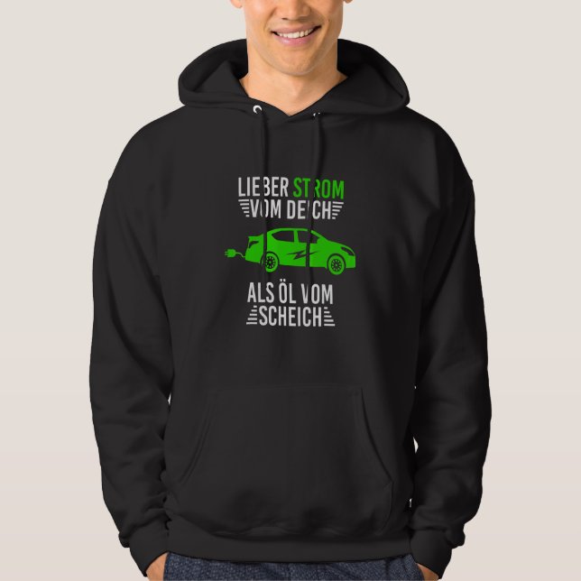 Bästa elektricitet från doktorn som olja från shej hoodie (Framsida)