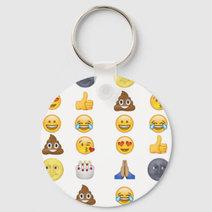 Bästa emojisamling nyckelring