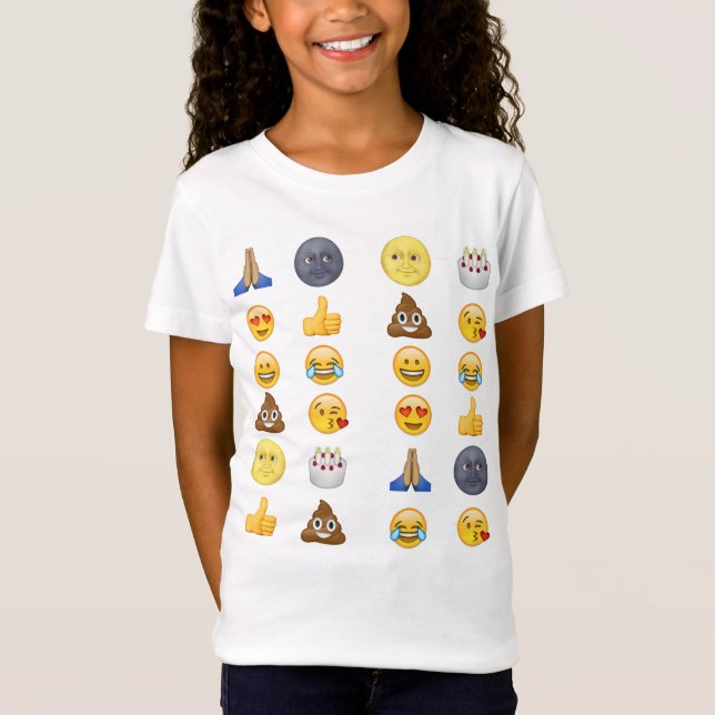 Bästa emojisamling tee (Framsida)