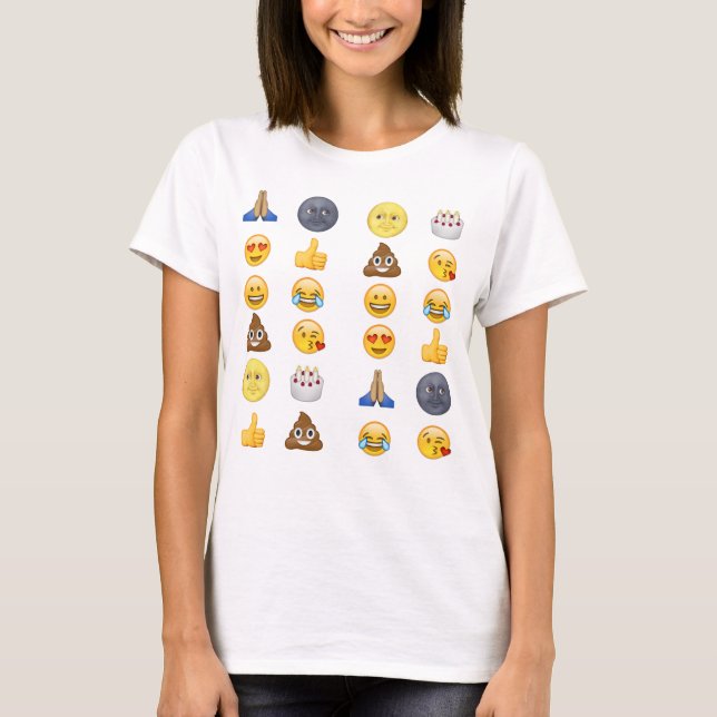 Bästa emojisamling tee (Framsida)