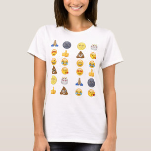 Bästa emojisamling tee shirt