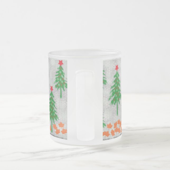 Bästa Enamel-Muggarna Frostad Glasmugg (Handtag)