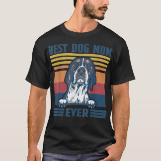 Bästa engelska pekare Mamma AllRolig hund Mamma Mo T Shirt
