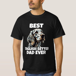 Bästa engelska Setter Pappa någonsin T Shirt
