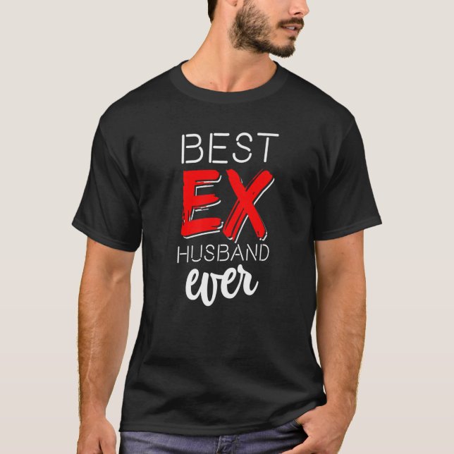Bästa Ex Make någonsin skild skillnad mellan ätare T Shirt (Framsida)