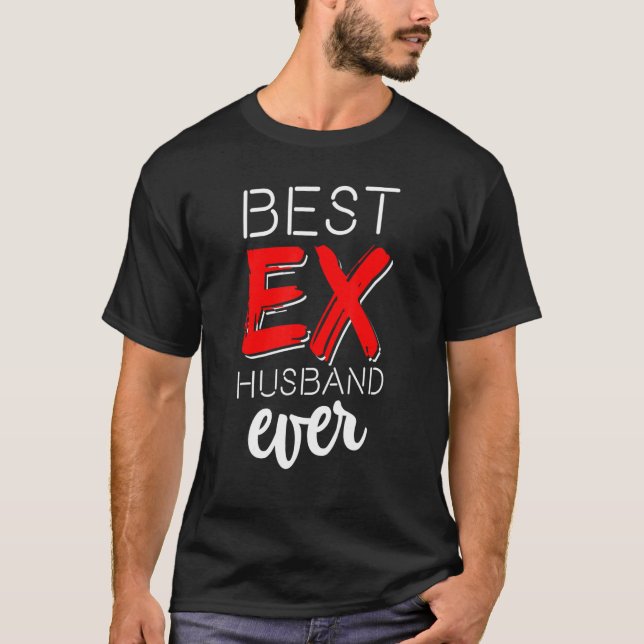 Bästa Ex Make någonsin skild skillnad mellan ätare T Shirt (Framsida)