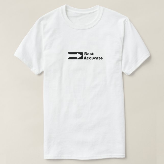 Bästa exakta t shirt (Design framsida)