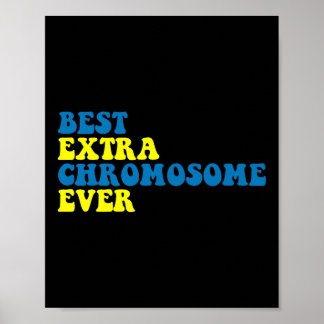 Bästa Extra-kromosomkunskap någonsin nedför syndro Poster