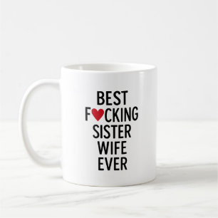 Bästa F*cking SisterWife Mugg