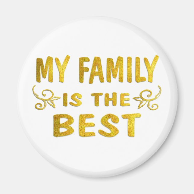 Bästa familj magnet (Framsidan)