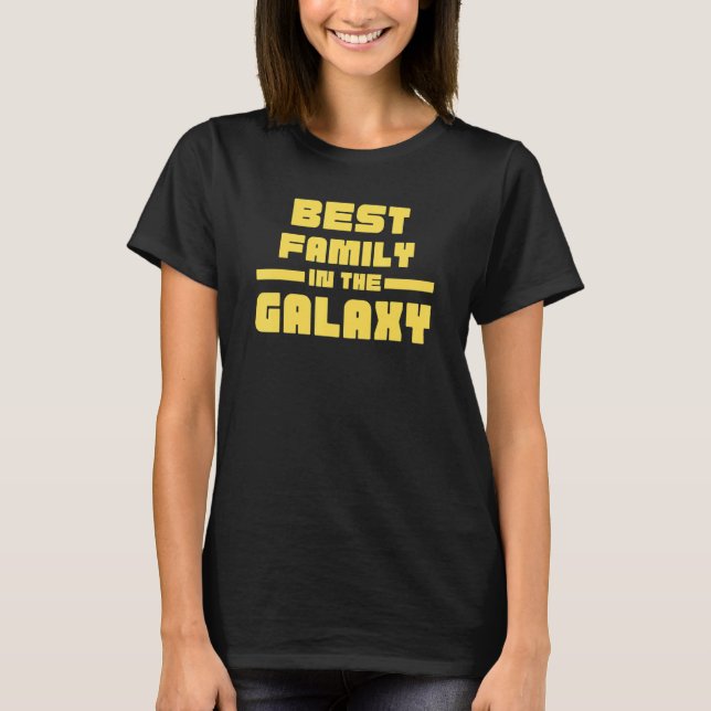 Bästa familjen i Galaxy 2 T Shirt (Framsida)
