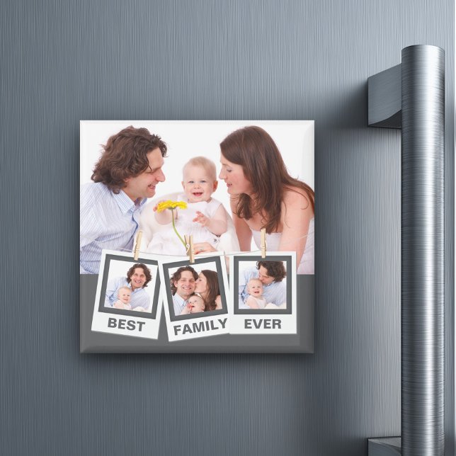 Bästa familjens någonsin-Anpassningsbar Instagram  Magnet (Skapare uppladdad)