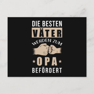 Bästa Far blir farfar Vykort