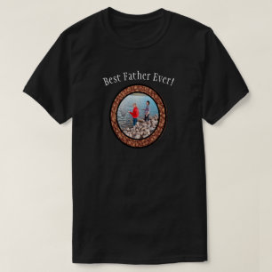 Bästa Far-familjens foto-Anpassningsbar T-Shirt
