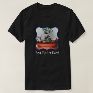 Bästa Far-familjens fotoAnpassningsbar T Shirt