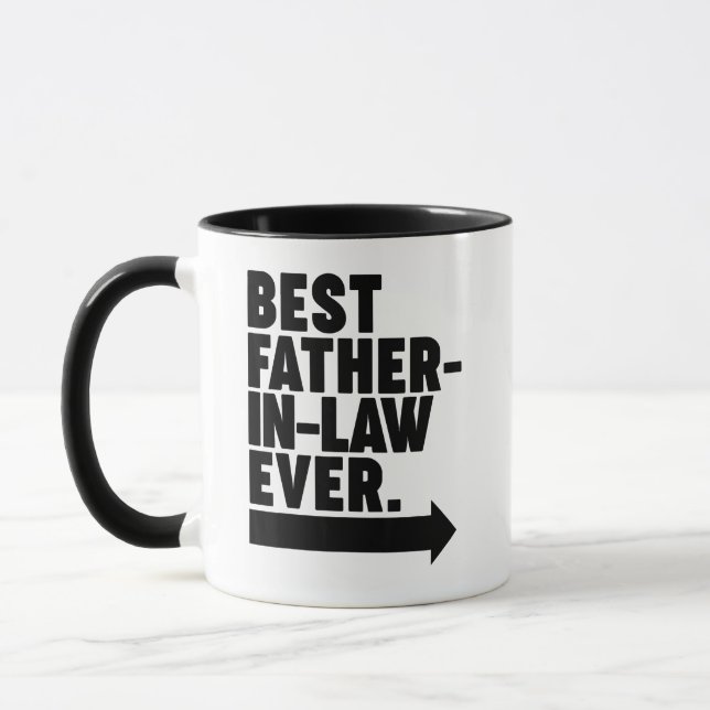 Bästa Far-in-law någonsin Mugg (Vänster)