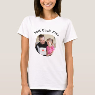 Bästa farbror Aldrig ladda upp din kvadratisk fami T Shirt