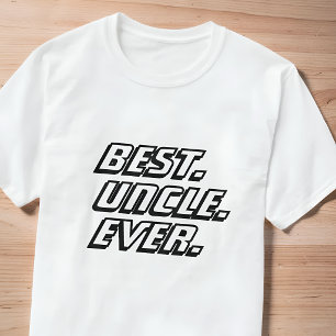 Bästa farbror någonsin Modern Racing T Shirt