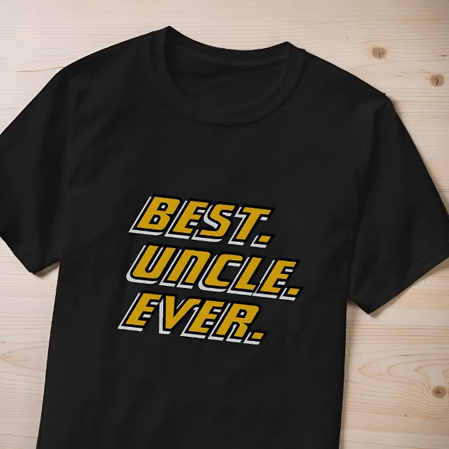 Bästa farbror någonsin Modern Racing T Shirt (Skapare uppladdad)