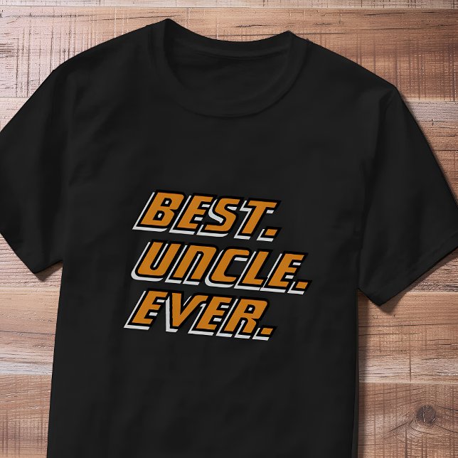 Bästa farbror någonsin Modern Racing T Shirt (Skapare uppladdad)
