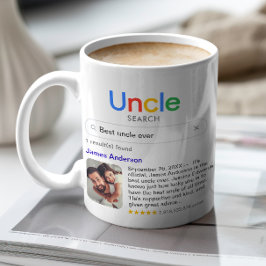 Bästa Farbror Någonsin Sökresultat Bild & Meddelan Kaffemugg