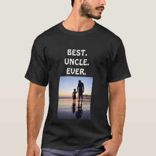 Bästa farbror någonsin T Shirt-anpassning vid be Shirt
