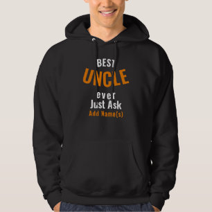 Bästa farbror nånsin. Anpassa Hoodie