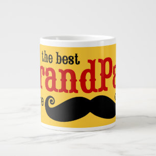Bästa farfäder har mustasch Specialmugg Jumbo Mugg