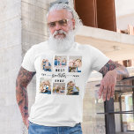 Bästa farfar Aldrig Grandchildren Photo Collage T Shirt<br><div class="desc">Fira "Bäste farmor någonsin" med den här personligen T-shirt som innehåller ett uppriktigt fotokollage av omhuldade stunder med sina barnbarn. Den här garantin är gjord av mjuk och hållbar väv och erbjuder komfort och stil. Anpassad design visar upp klara och tydliga bilder av minnesvärda foton, skapar det en meningsfull och...</div>