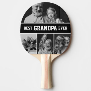 Bästa farfar Aldrig Photo Barnbarn Ping Pong Paddl Pingisracket