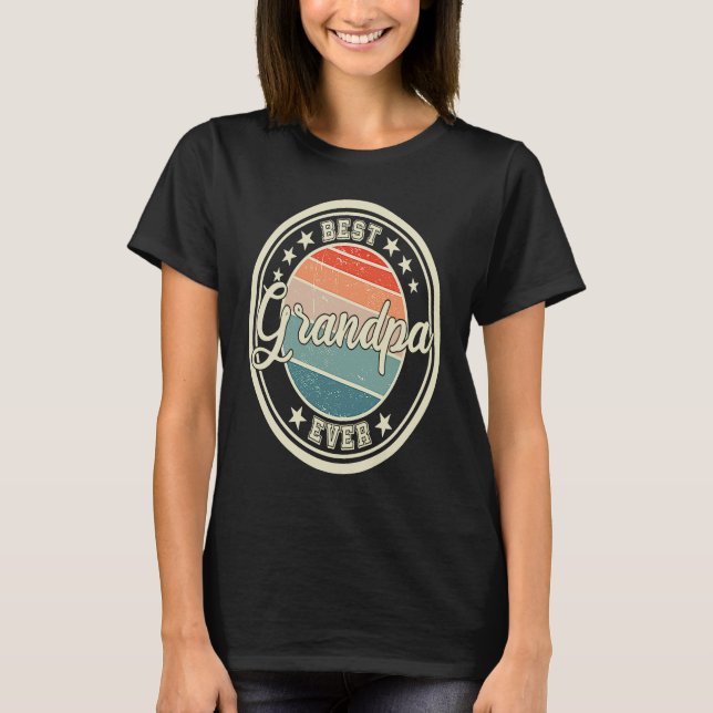 Bästa farfar Aldripa morfar T Shirt (Framsida)