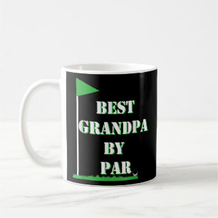 Bästa farfar efter Par Funny Golf Fars dag Gift  Kaffemugg