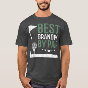 Bästa farfar efter pars Golf Älskare Far Day PAPPA T Shirt