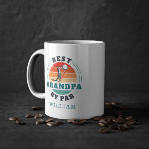 Bästa farfar efter pars Retro Fars dag Personlig Kaffemugg