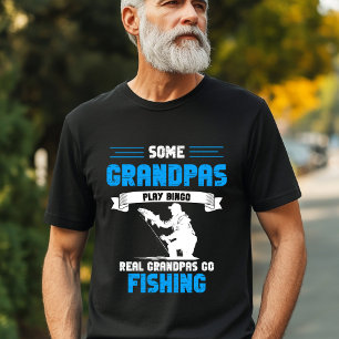 Bästa farfar-fiske t shirt