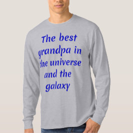 Bästa farfar i Universe och Galaxy T Shirt