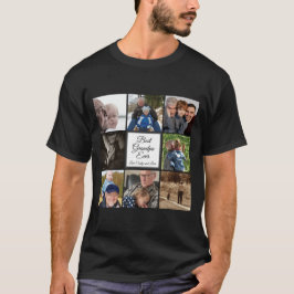 Bästa farfar någonsin-anpassningsbar för fotokolla t shirt