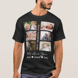 Bästa farfar någonsin-Anpassningsbar Foton Grandch T Shirt