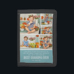 Bästa farfar någonsin| Blockfotosamling i Färg<br><div class="desc">Modern fotokollage med två toner färg block 5. Alla vägar i färg kan ändras. Med "Bästa Grandpa nånsin" och rum för anpassningsbar, meddelande, namn och/eller år. Det här är gåvor från Far dag som är perfekter för alla pappa. En gåva som han kommer att uppskatta för ett liv! Kan anpassas...</div>