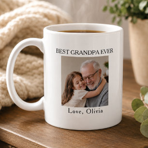 Bästa farfar någonsin Foto Kaffemugg