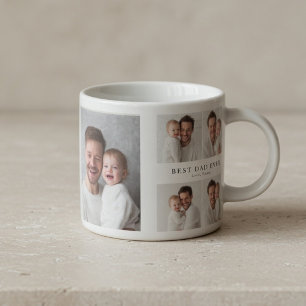 Bästa farfar någonsin Foto Personlig Espressomugg
