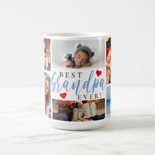 Bästa farfar någonsin Fotokollaps Kaffemugg